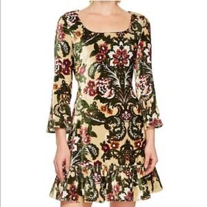 Moschino designer Jeremy Scott velvet mini